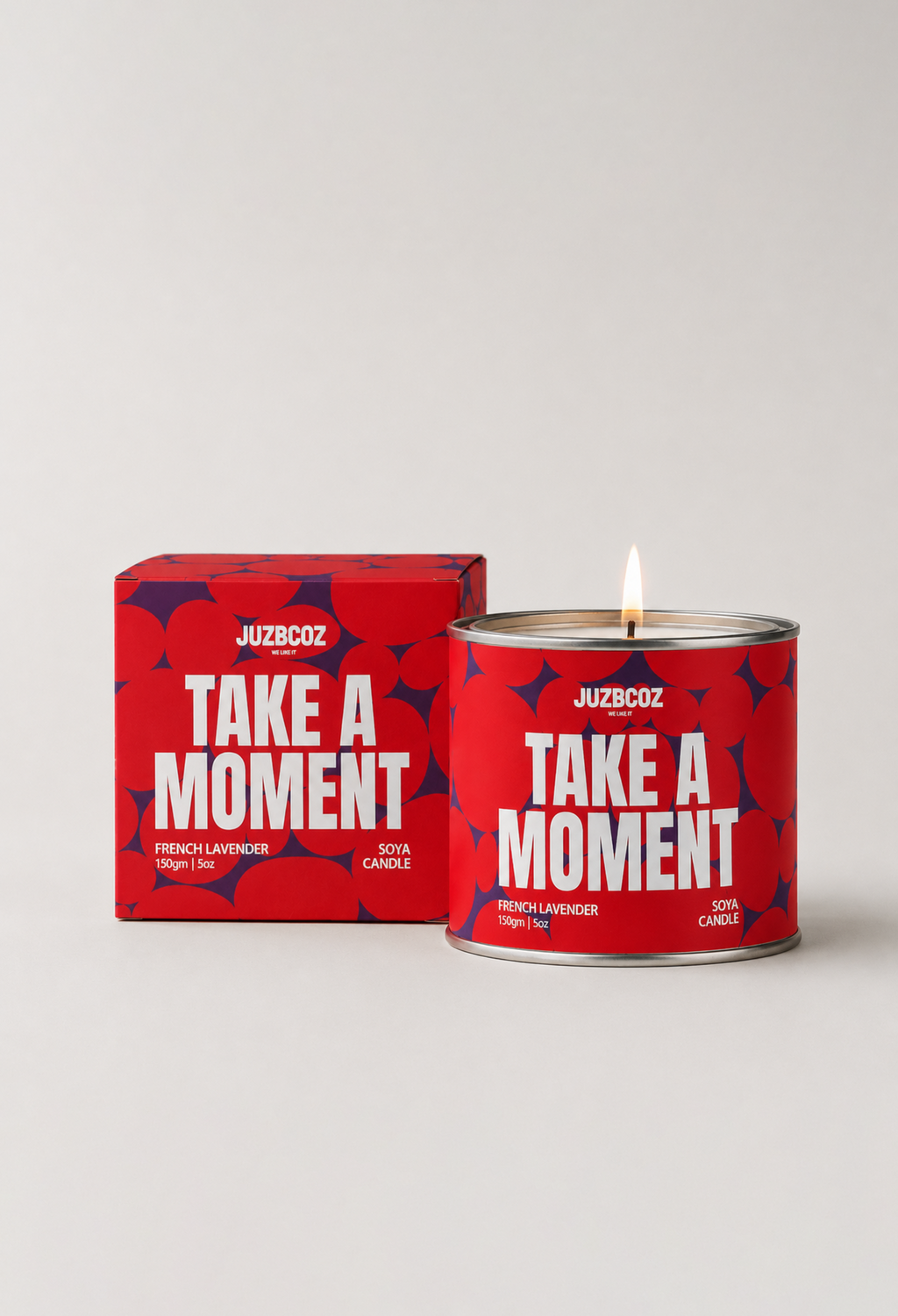 TAKE A MOMENT CANDLE —  French Lavender