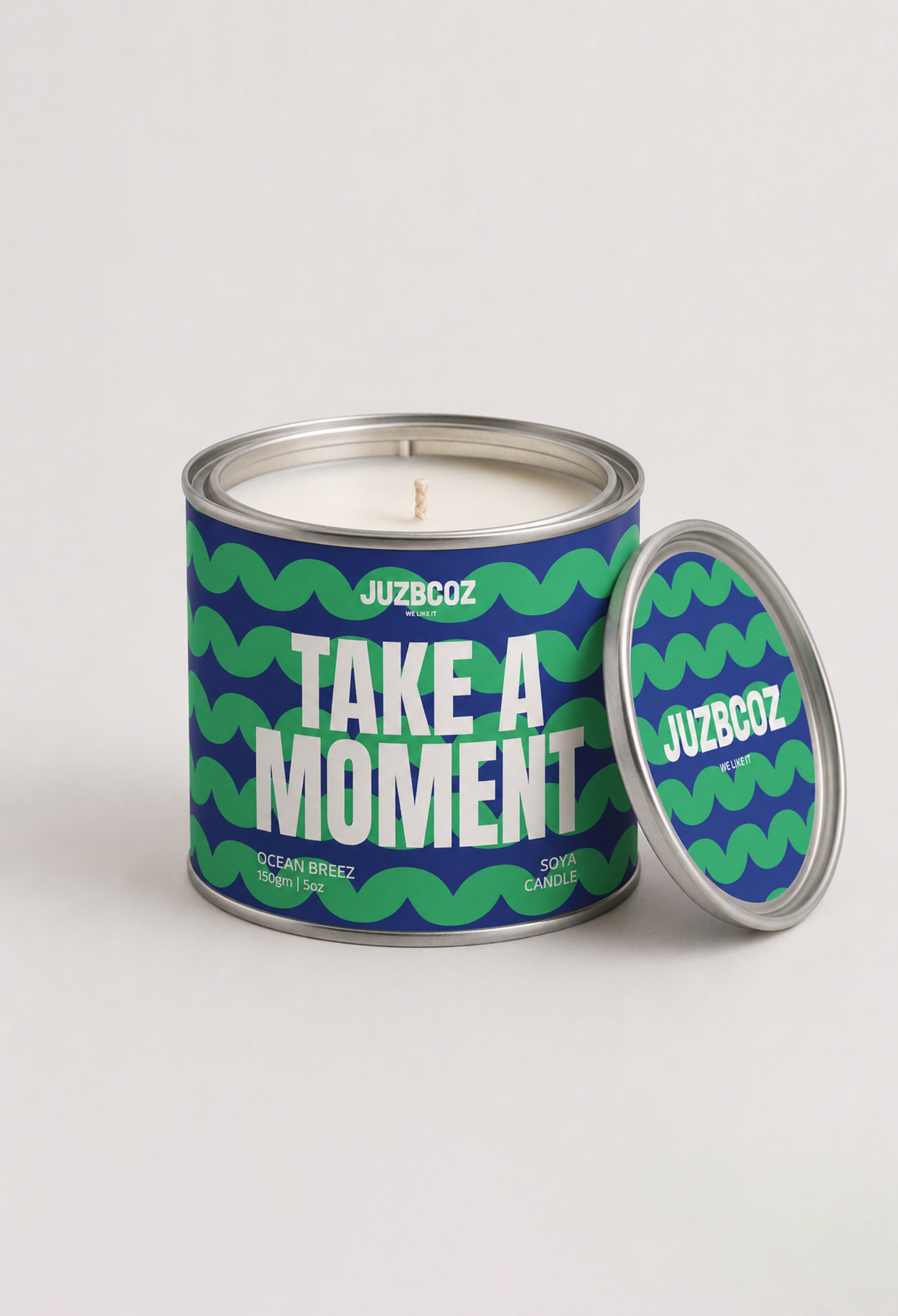 TAKE A MOMENT CANDLE — Ocean breeze