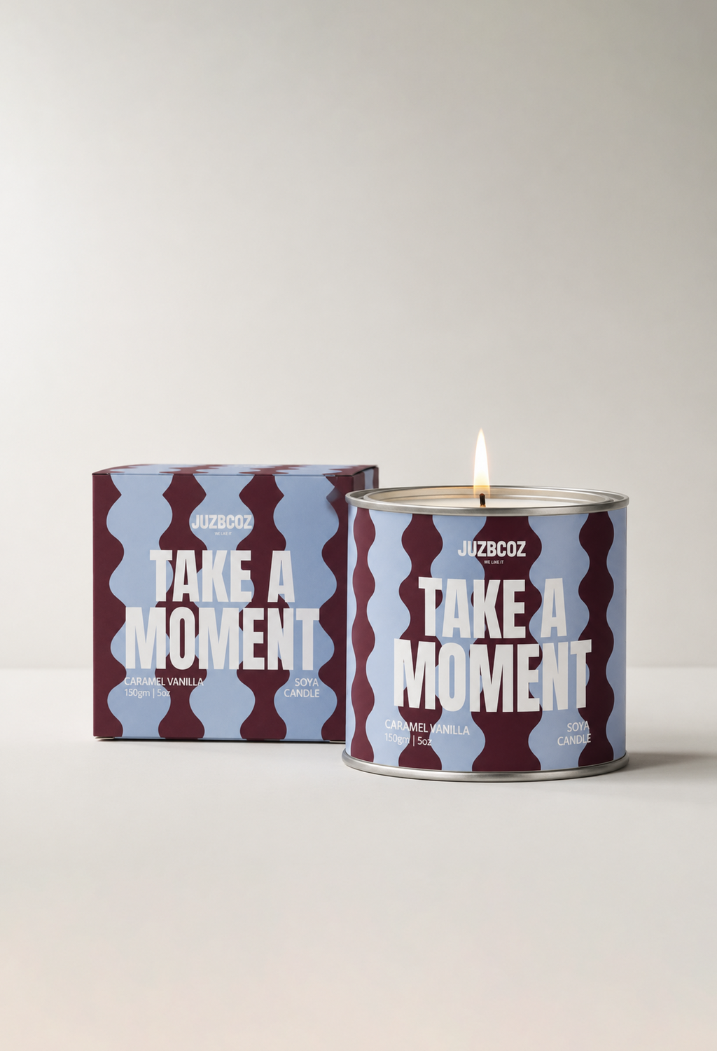 TAKE A MOMENT CANDLE — Caramel Vanilla