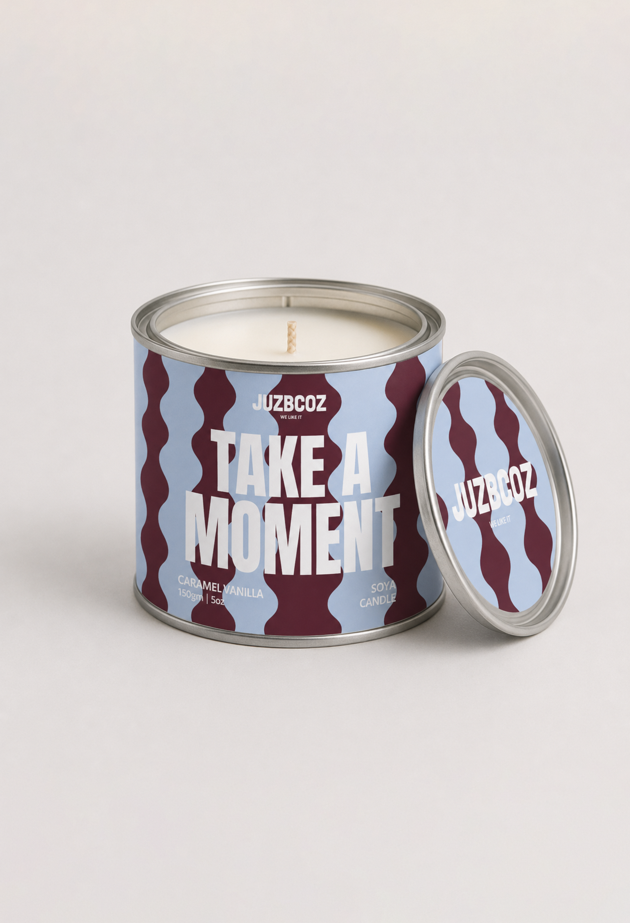 TAKE A MOMENT CANDLE — Caramel Vanilla