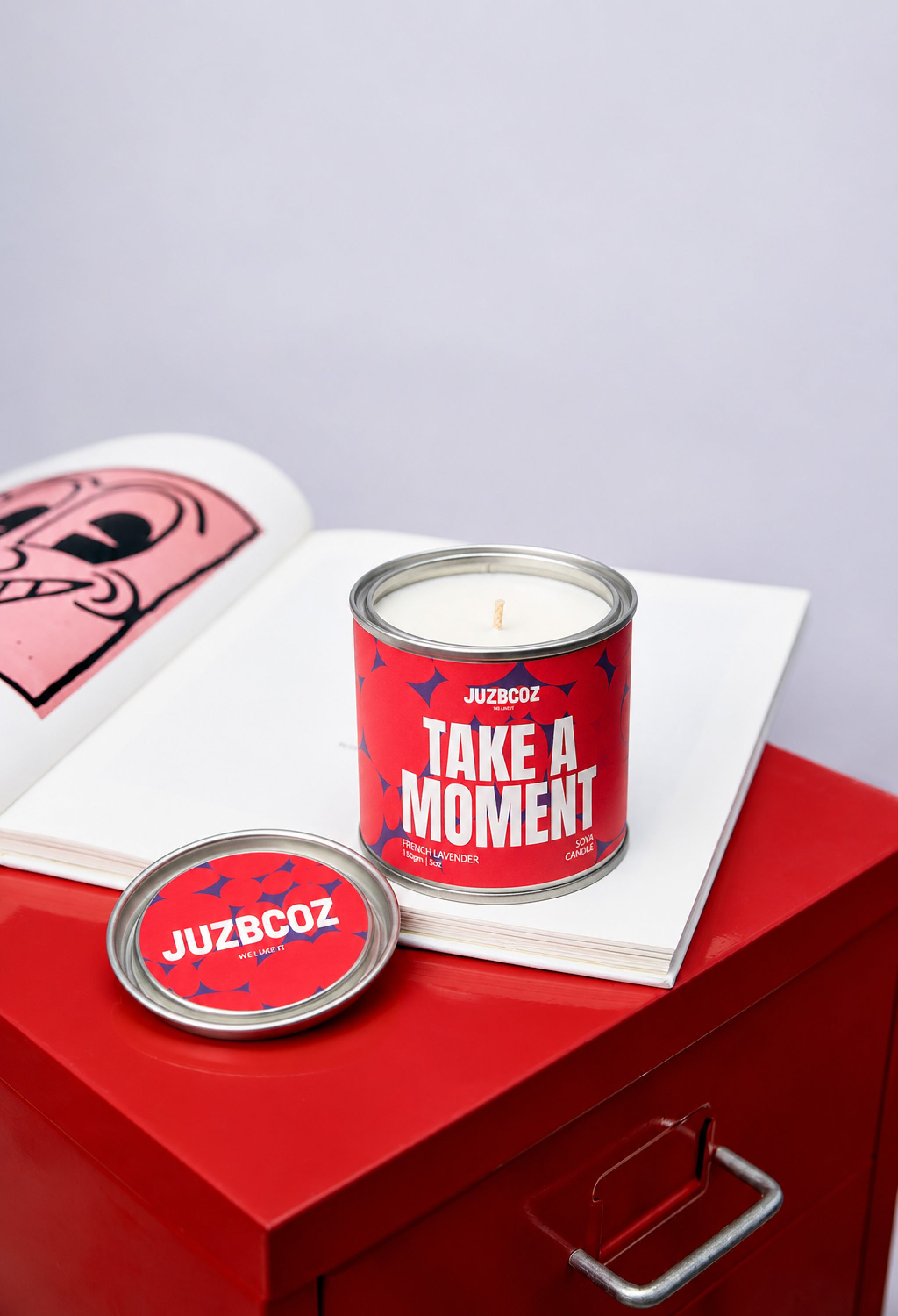 TAKE A MOMENT CANDLE —  French Lavender