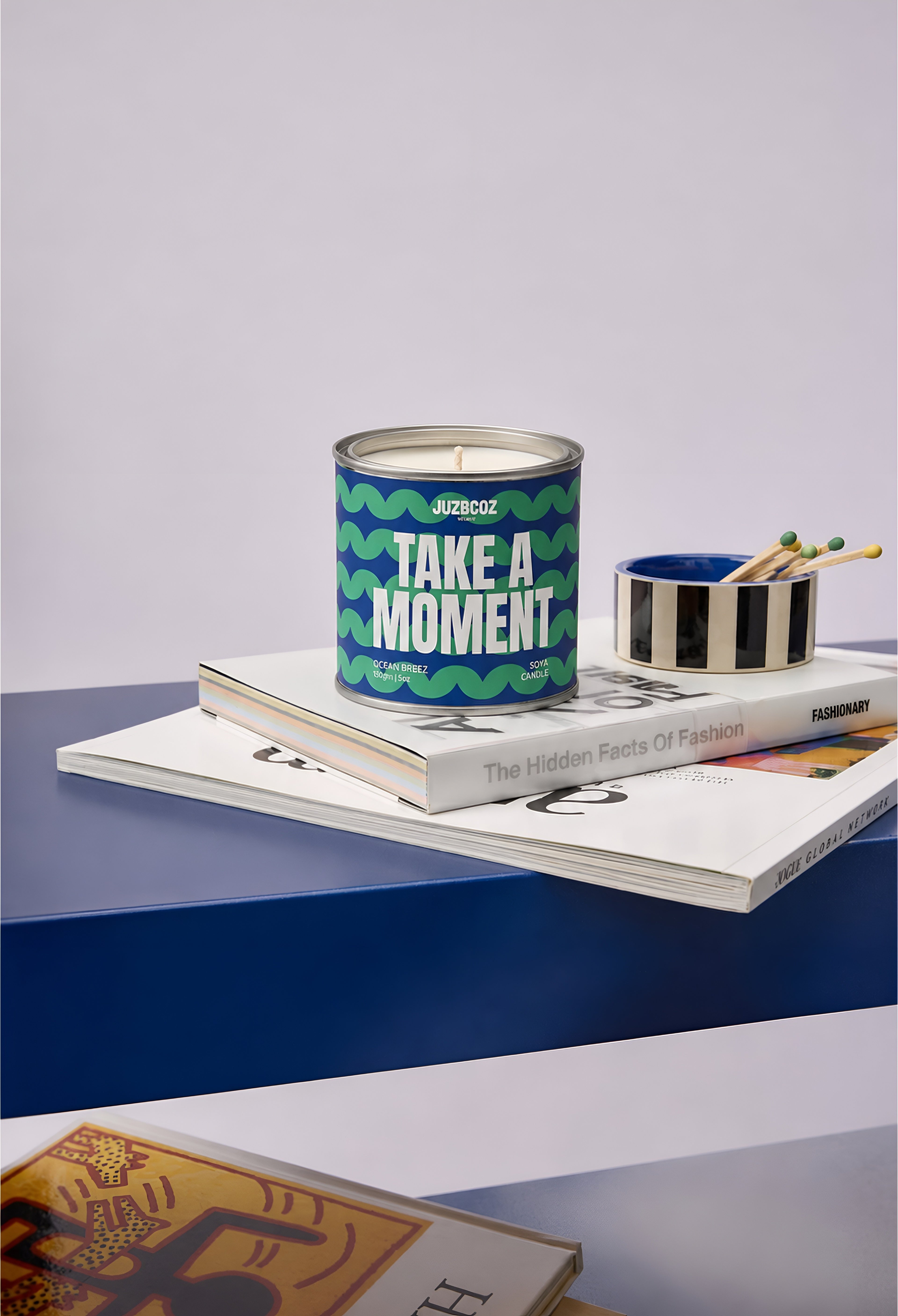 TAKE A MOMENT CANDLE — Ocean breeze